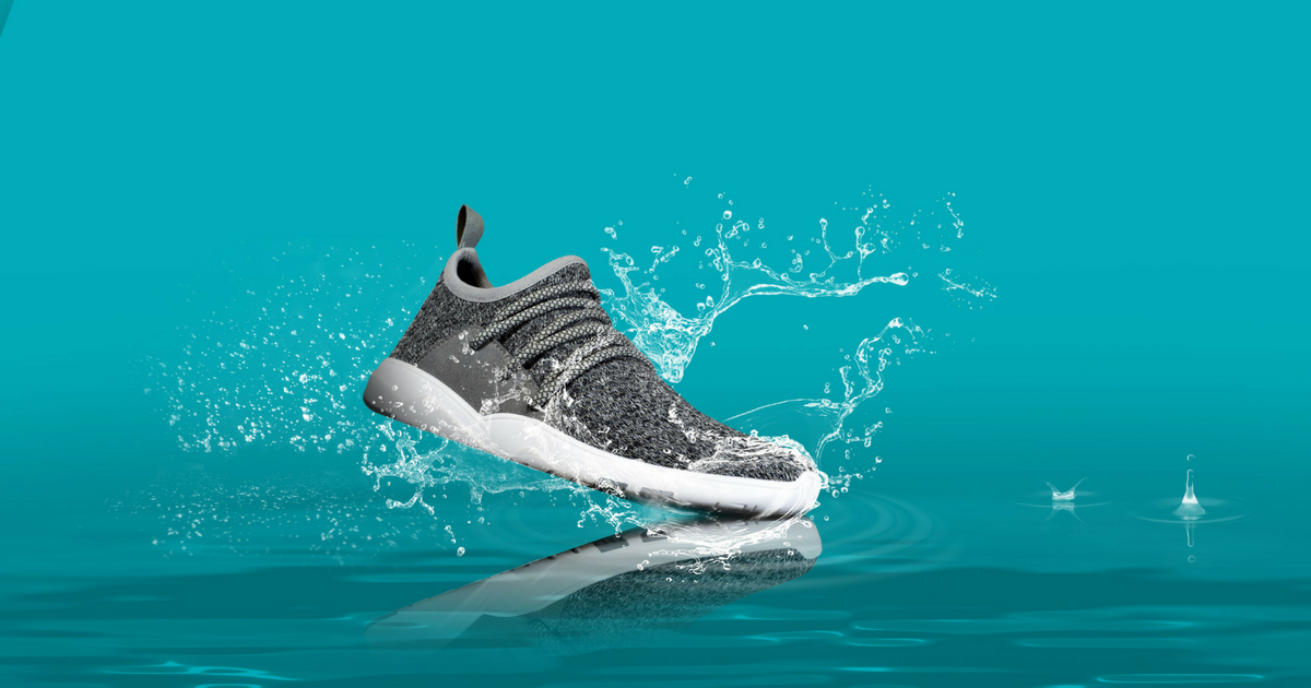 knit waterproof shoes