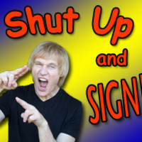 how to say that's crazy in sign language