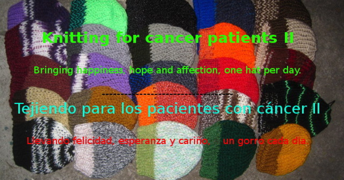 Knitting for cancer patients II Indiegogo