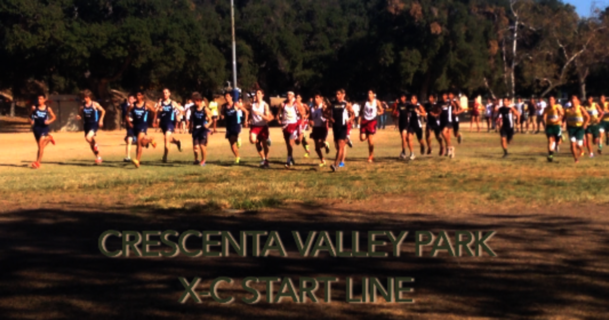 Crescenta Valley Park XC Course Map Indiegogo