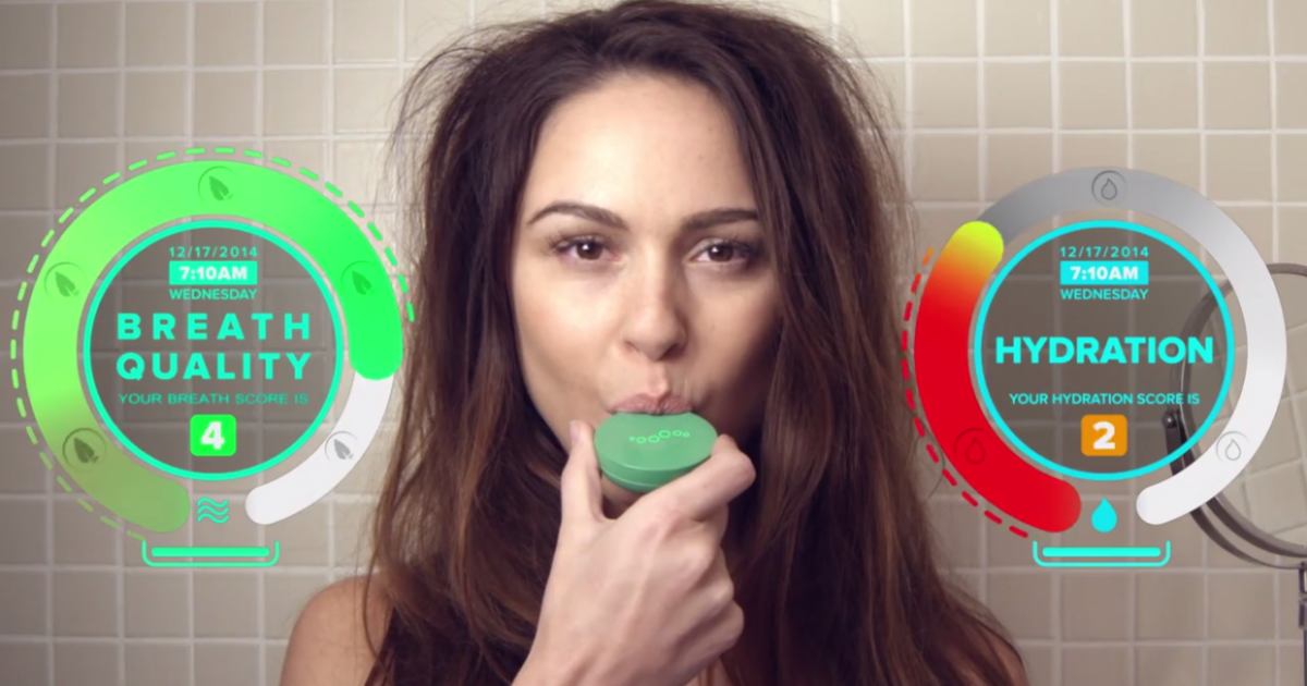 Breathometer Mint for Smarter Oral Health Indiegogo