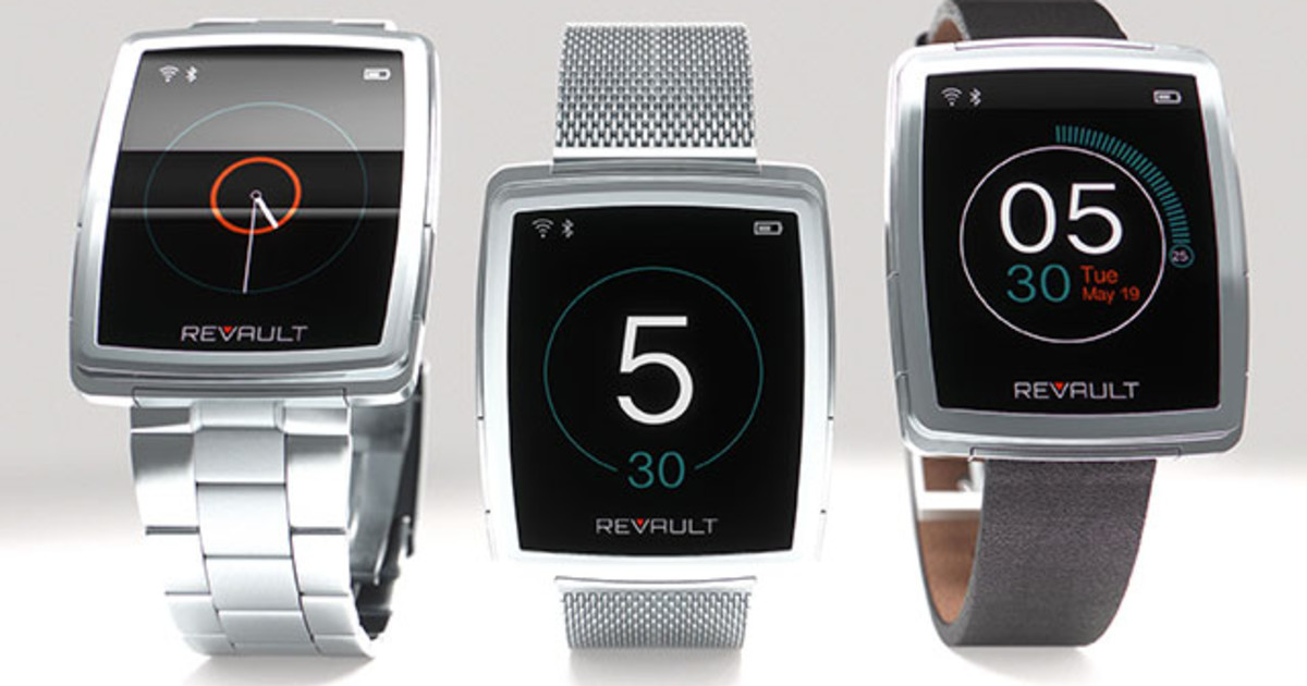 ReVault Smartwatch Wearable Data Storage Indiegogo