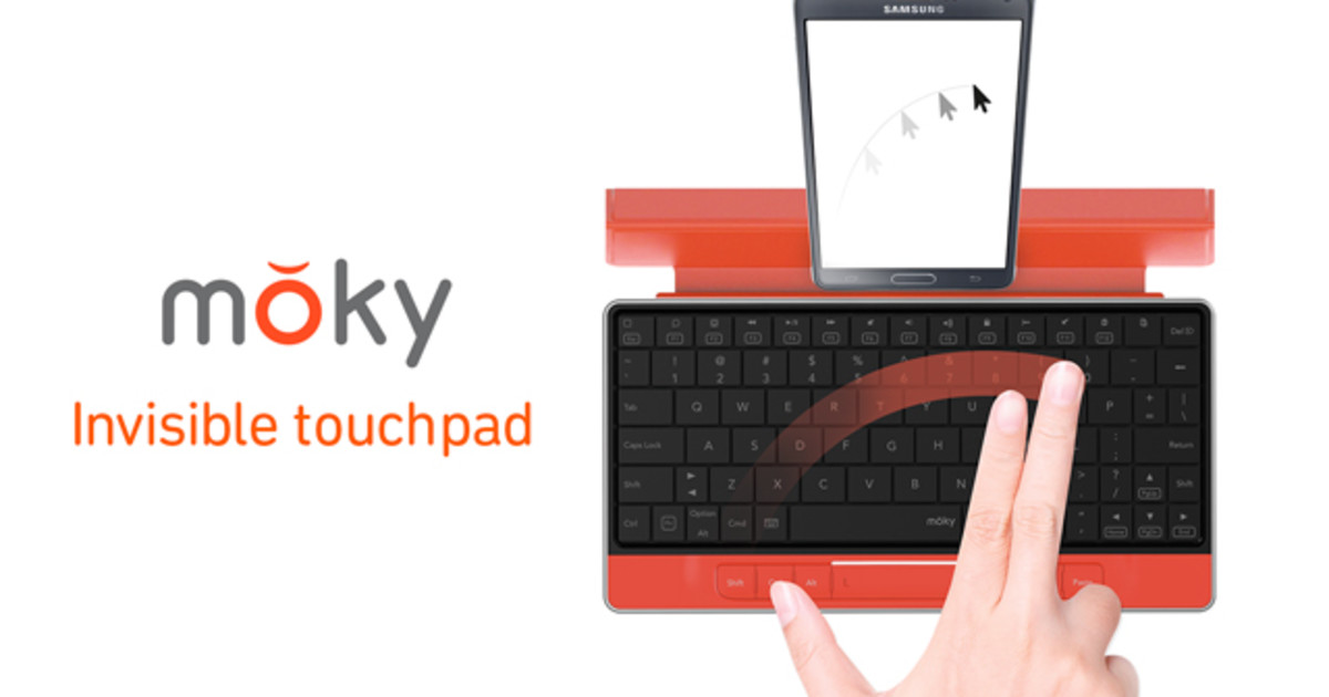 moky Invisible Touchpad Keyboard Indiegogo