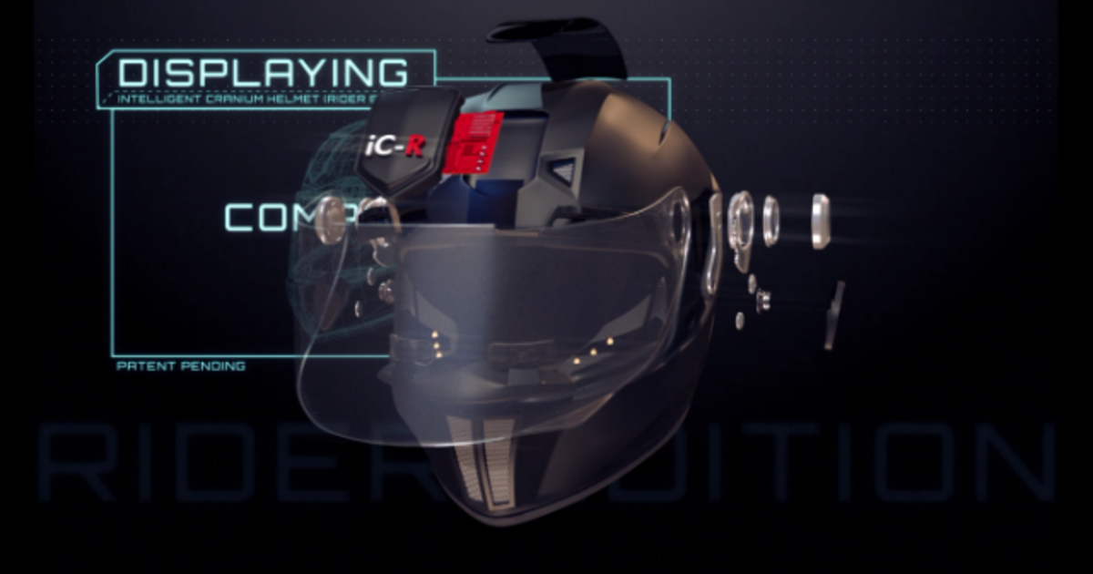 iC-R The Most Advanced Motorcycle Helmet Ever | Indiegogo