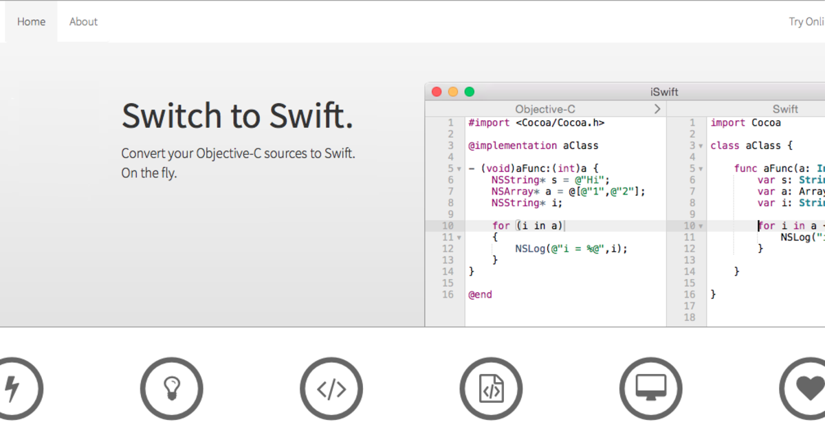 objective c to swift converter