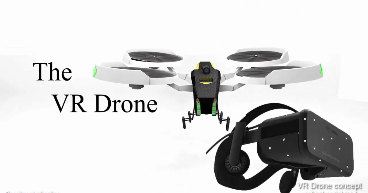 VR Drone ,Fighter Drone operated with VR Headset. Indiegogo
