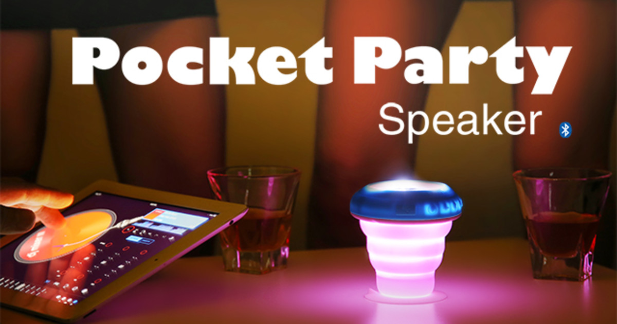 Pocket Party The Ultimate Pocket Sized Speaker Indiegogo
