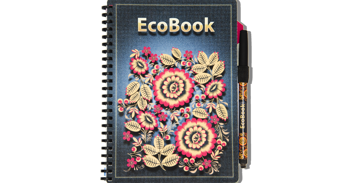 EcoBook reusable, biodegradable notebook. Indiegogo