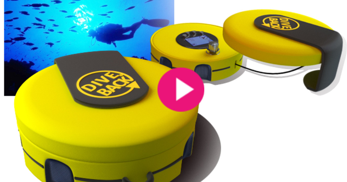 DiveBack, the first GPS for scuba divers Indiegogo