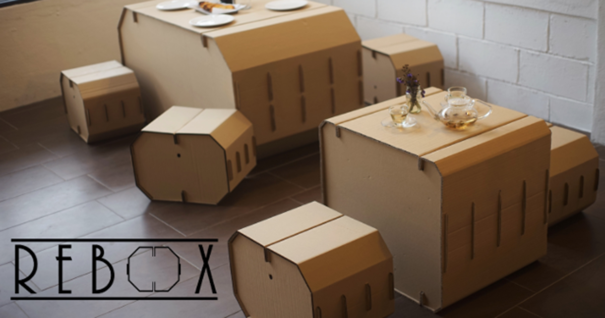 REBOXRecyclable Ecofurniture,DIY,Cool and Simple Indiegogo