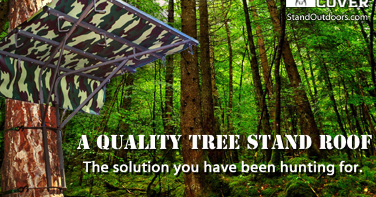 Buck N Cover: New Universal Tree Stand Cover | Indiegogo