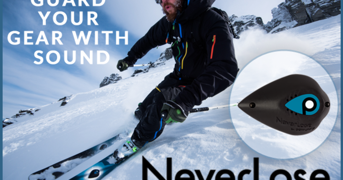 NeverLose Ski and Snowboard Tracker & AntiTheft Indiegogo