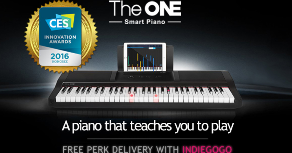 The ONE Smart Piano & Light Keyboard Indiegogo