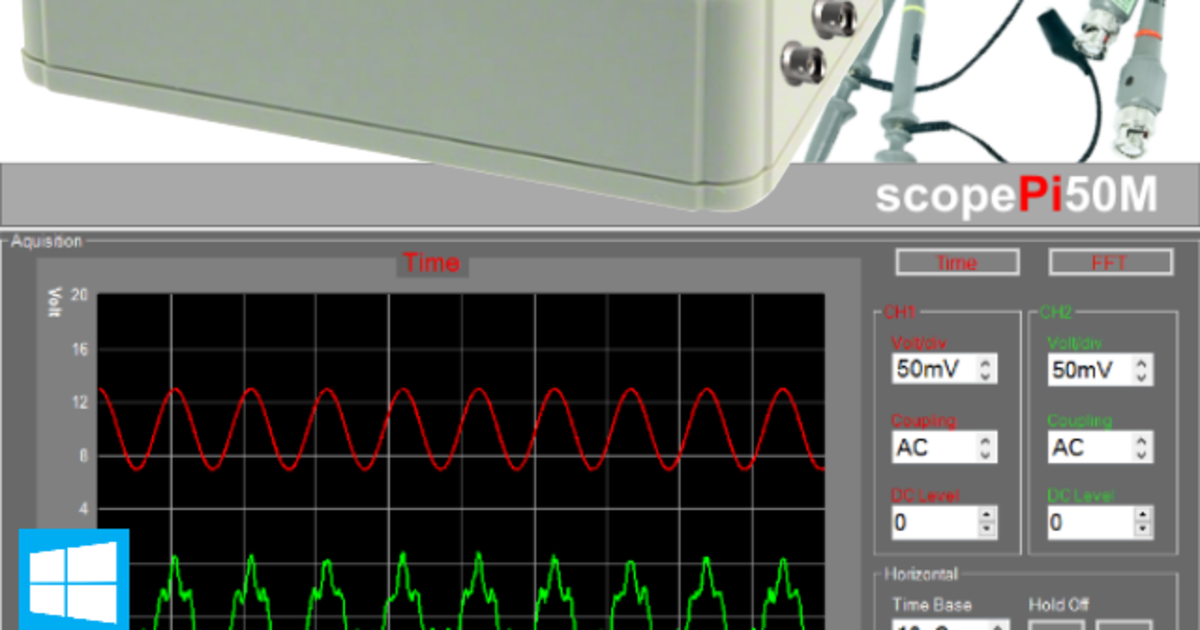 Usb oscilloscope программа для сканирования