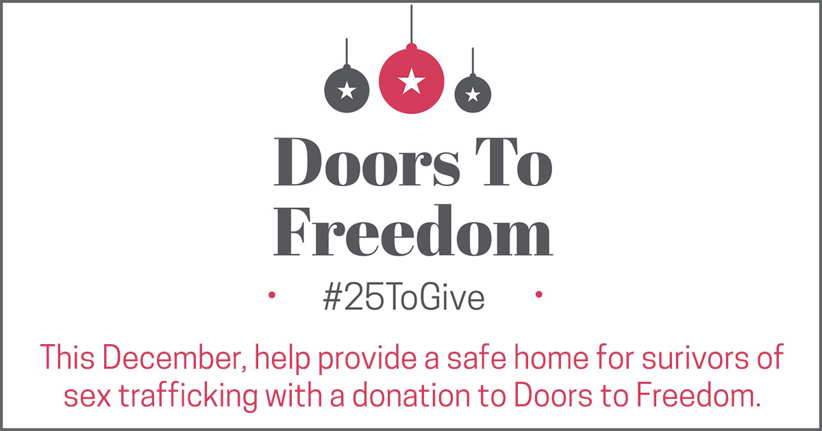Doors to Freedom 25toGive Indiegogo