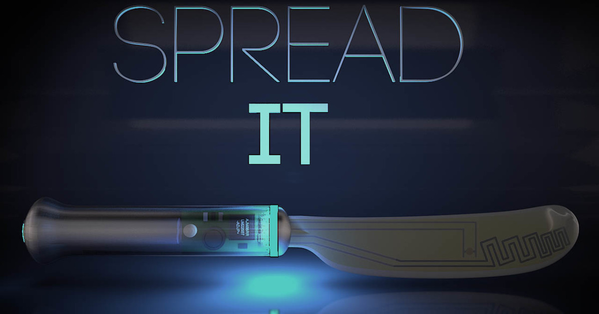 Spread IT the heated butter knife Indiegogo