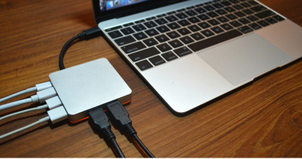 Как подключить клавиатуру к макбуку беспроводную BranchBox - USB-C dock for new MacBook Indiegogo