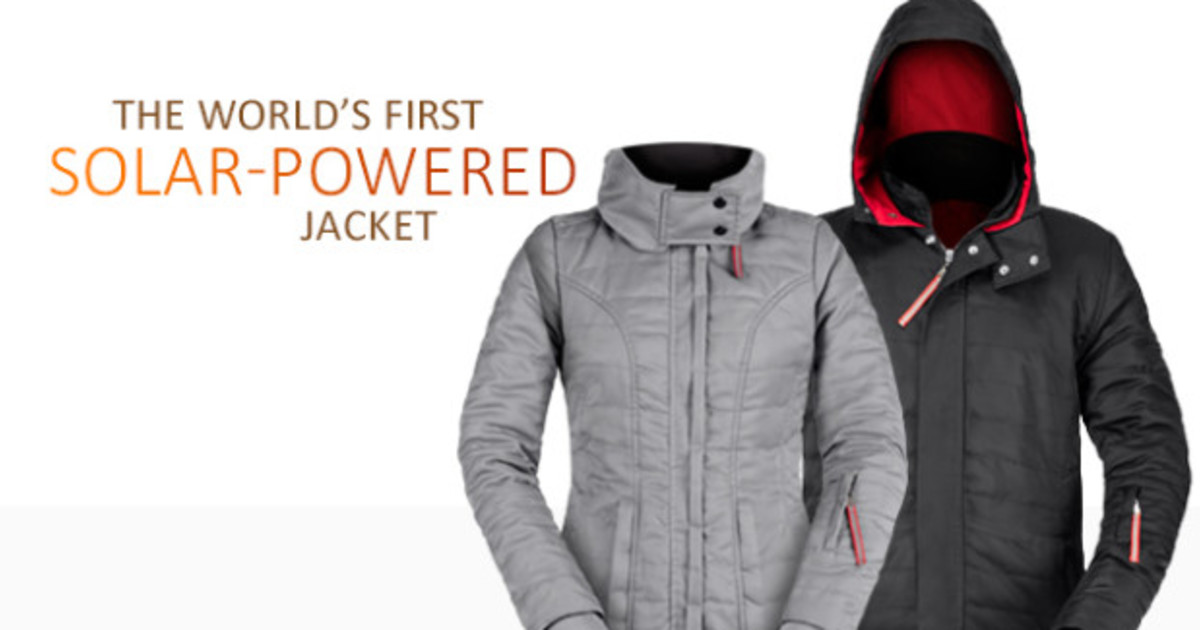 safety careers First Smart Indiegogo  Powered Jacket The Solar  ThermalTech: