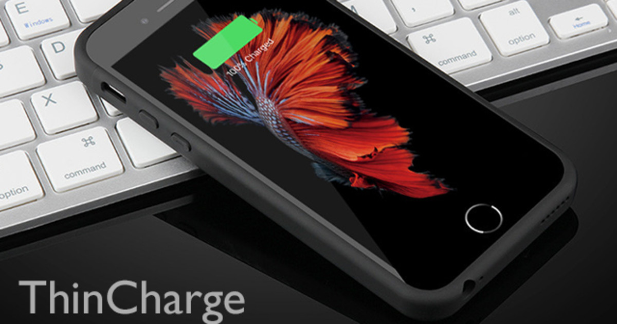 ThinCharge World's Thinnest Battery Phone Case Indiegogo