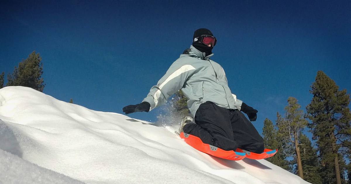 SLED LEGS The Wearable Snow Sleds Indiegogo
