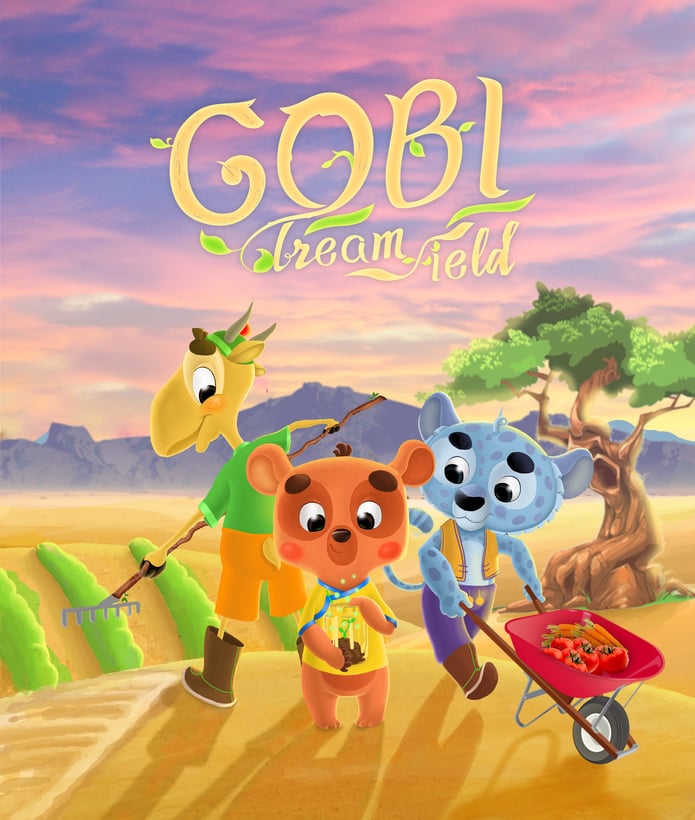 'Mongolian gobi friends' animated tv series Indiegogo