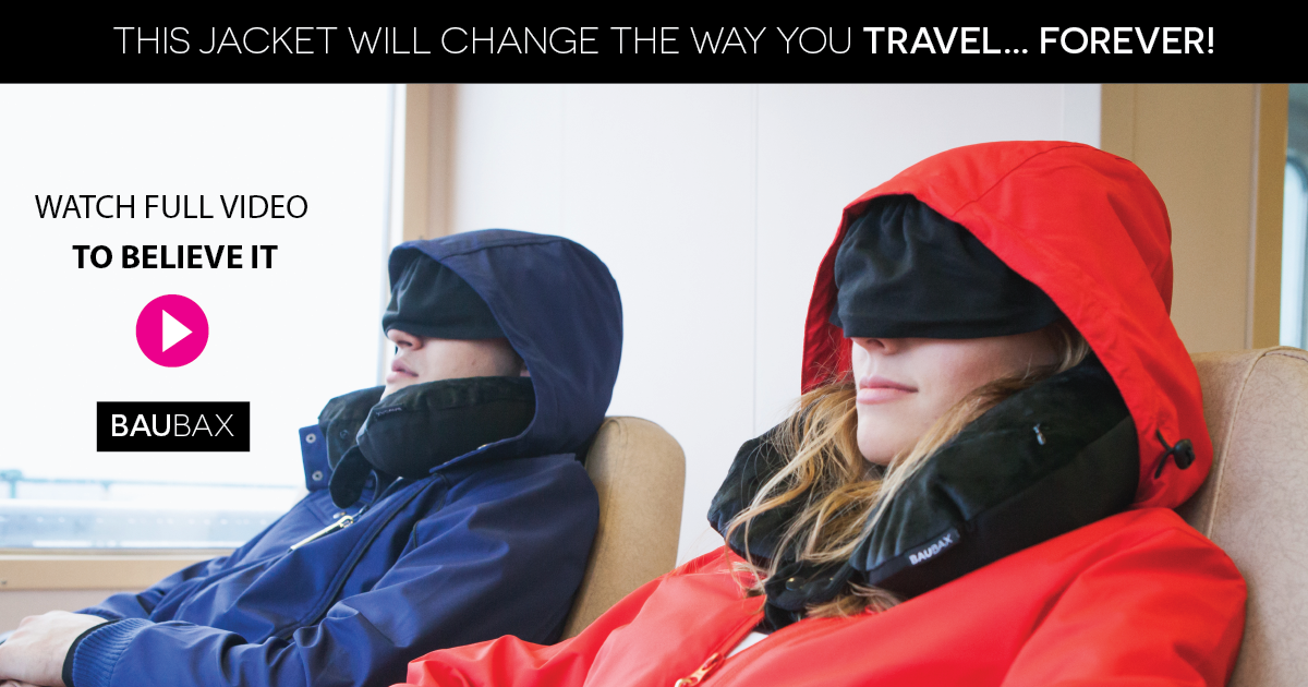World's Best TRAVEL JACKET with 15 FeaturesBauBax Indiegogo