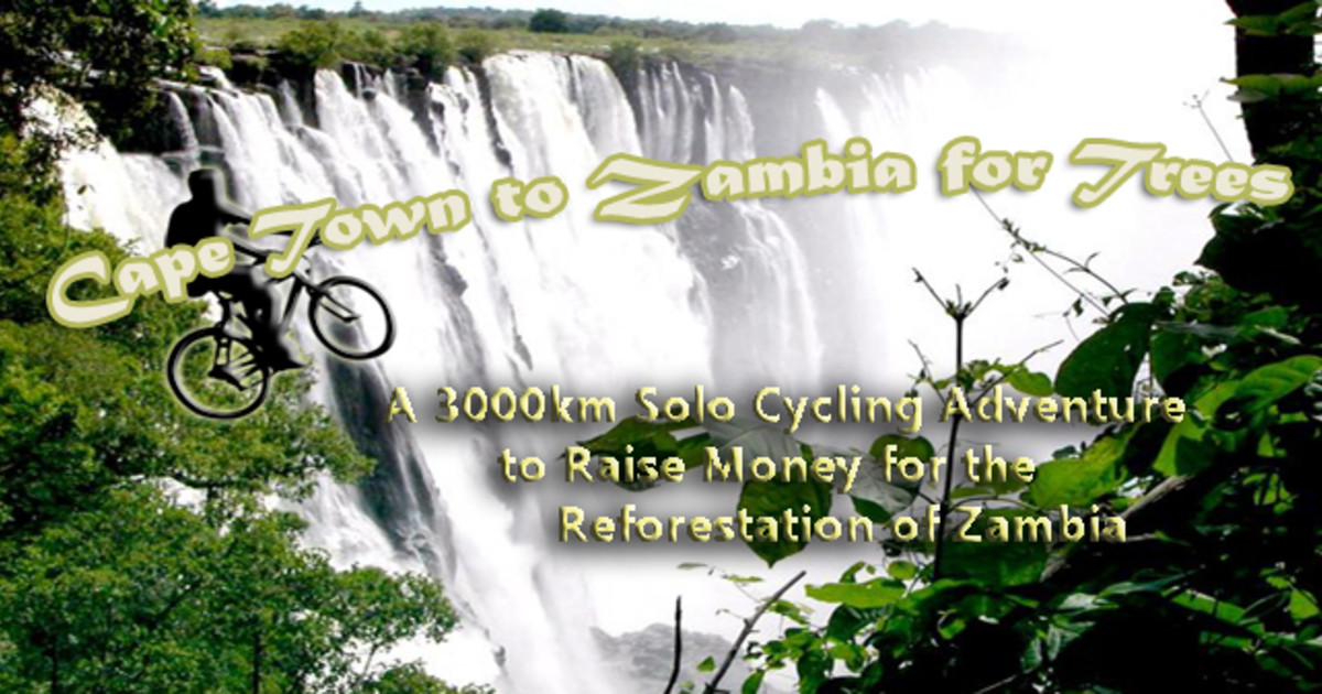 Solo cycling 3000km through Africa for Trees Indiegogo