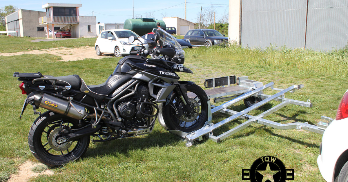 Tow Bike motorcycle trailer | Indiegogo