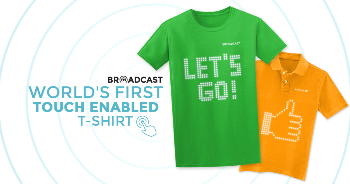 broadcast wearables t shirt price