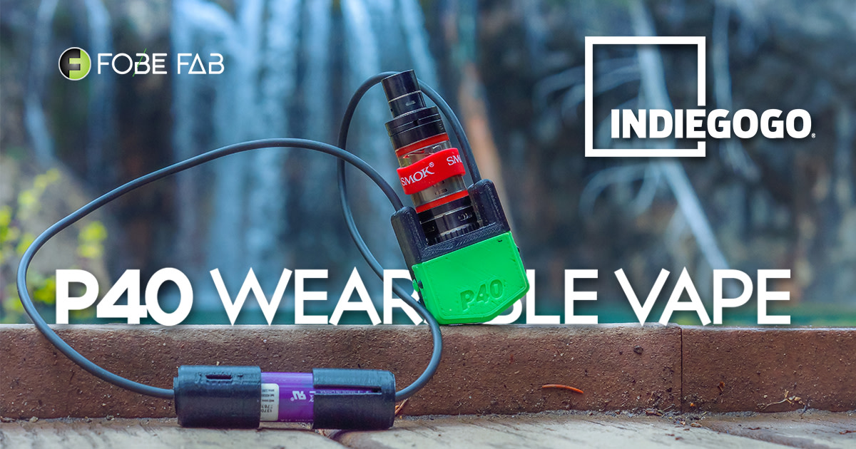 The P40 Worlds First Wearable Vape Indiegogo