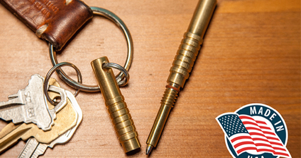 Everyday Carry 'EDC' Keychain Pen Made In USA Indiegogo