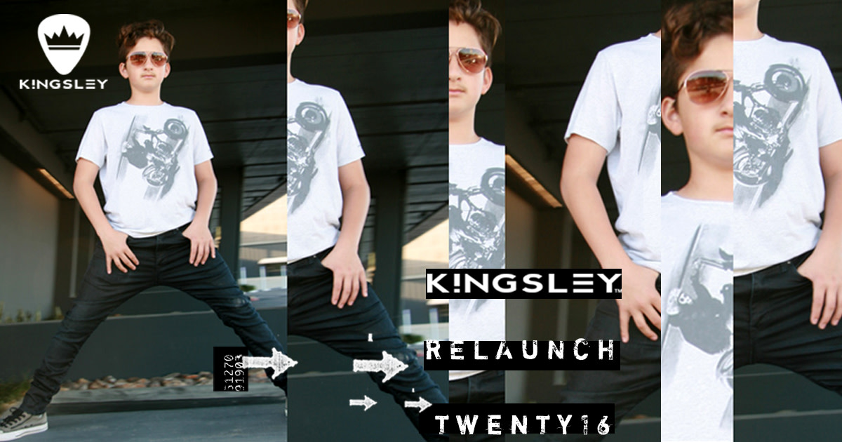 KINGSLEY CLOTHING RELAUNCH Indiegogo