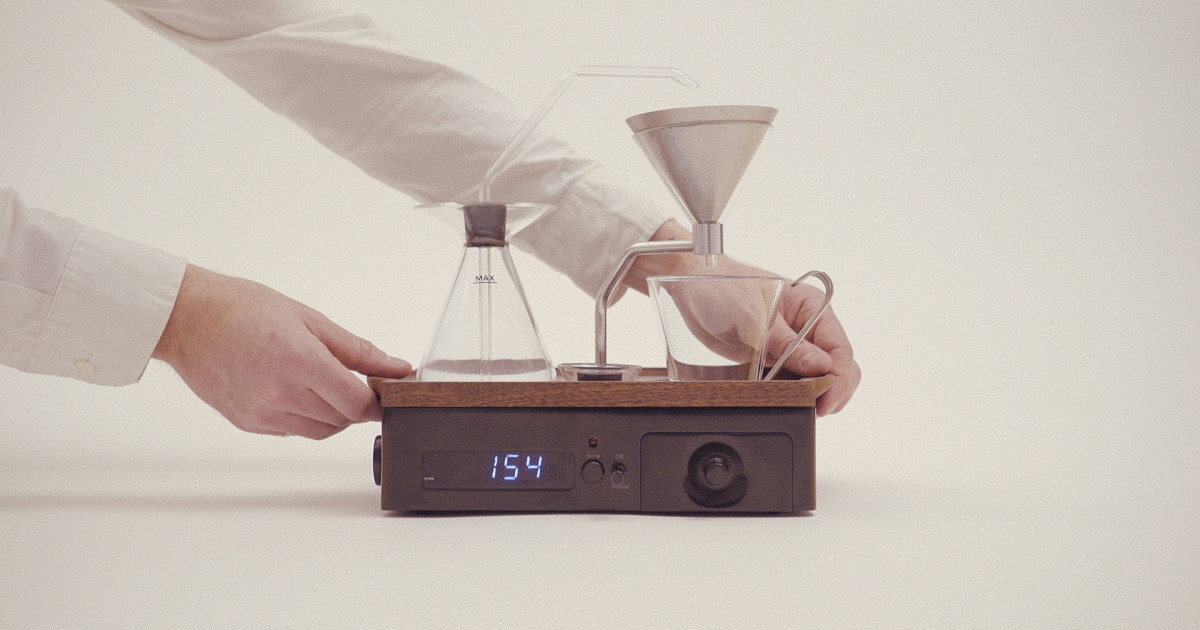 The Barisieur Coffee & Tea Alarm Clock Indiegogo