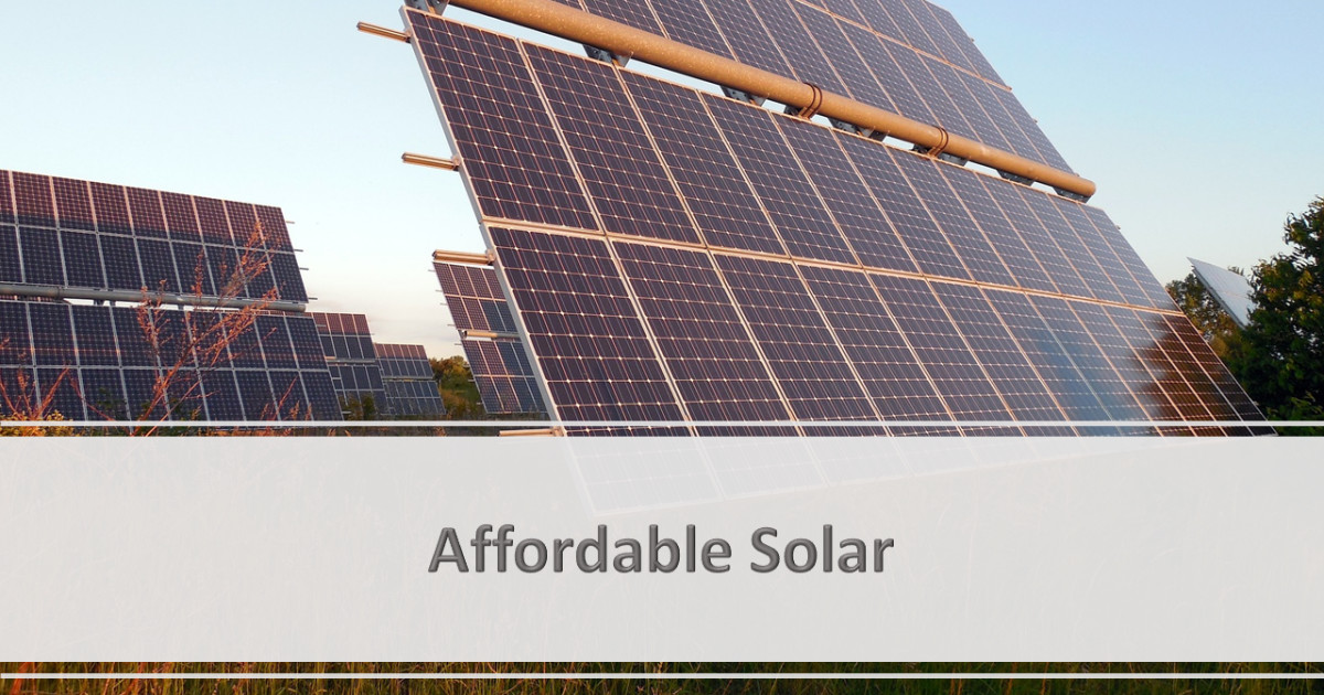 Affordable Solar Indiegogo