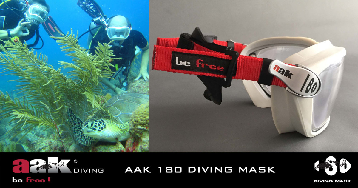 AAK 180 DIVING MASK Indiegogo