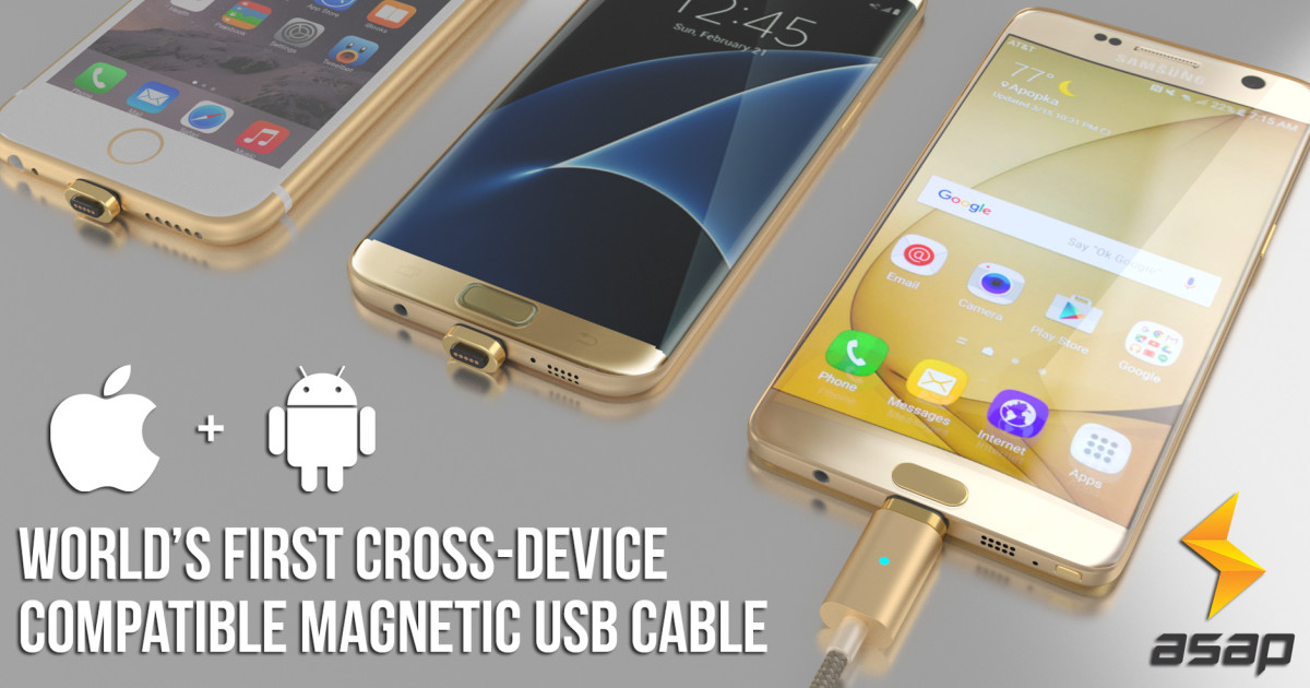 X-Connect: World's 1st Cross-device Magnetic Cable | Indiegogo