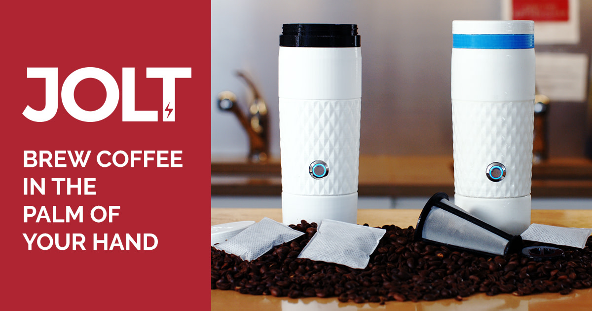 Jolt Brew Coffee & Tea in the Palm of Your Hand Indiegogo