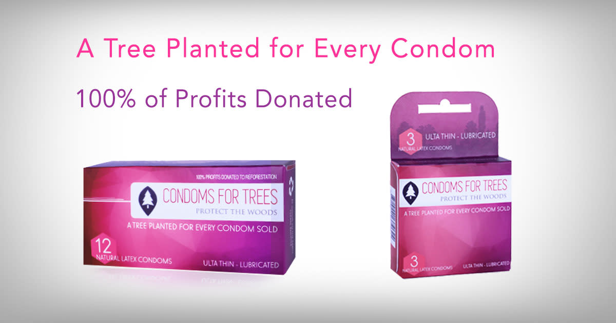 Condoms for Trees A Tree Planted for Every Condom Indiegogo