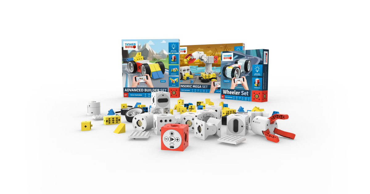 Tinkerbots robotic building kit | Indiegogo