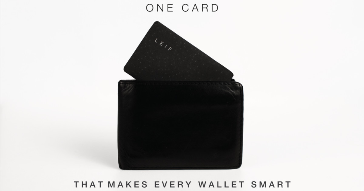 L E I F : Make Any Wallet a Smart Wallet | Indiegogo