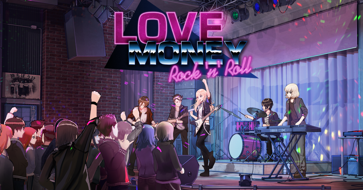 Обои love money rock n roll