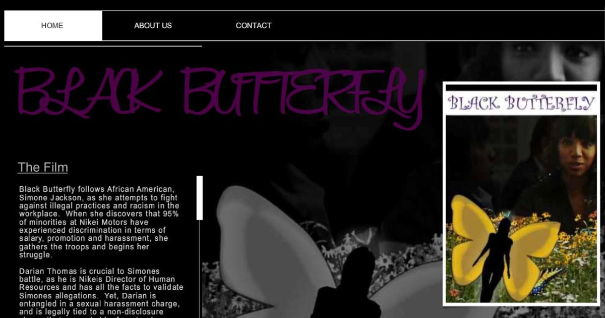 BLACK BUTTERFLY | Indiegogo