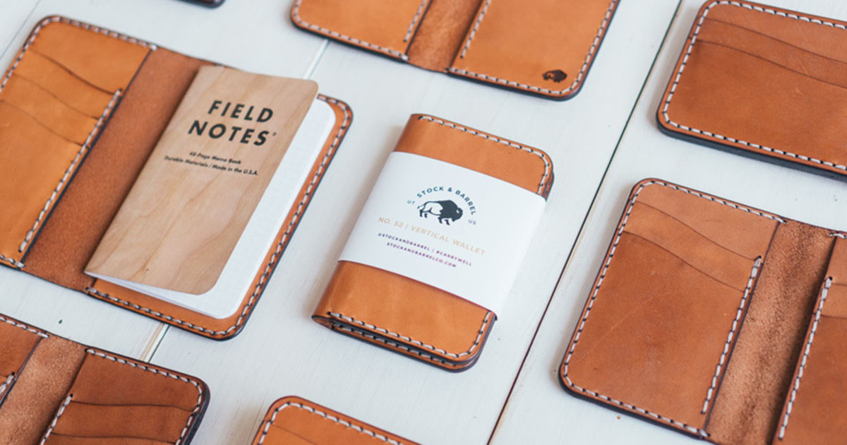 Stock & Barrel Wallets That Look Better With Age Indiegogo