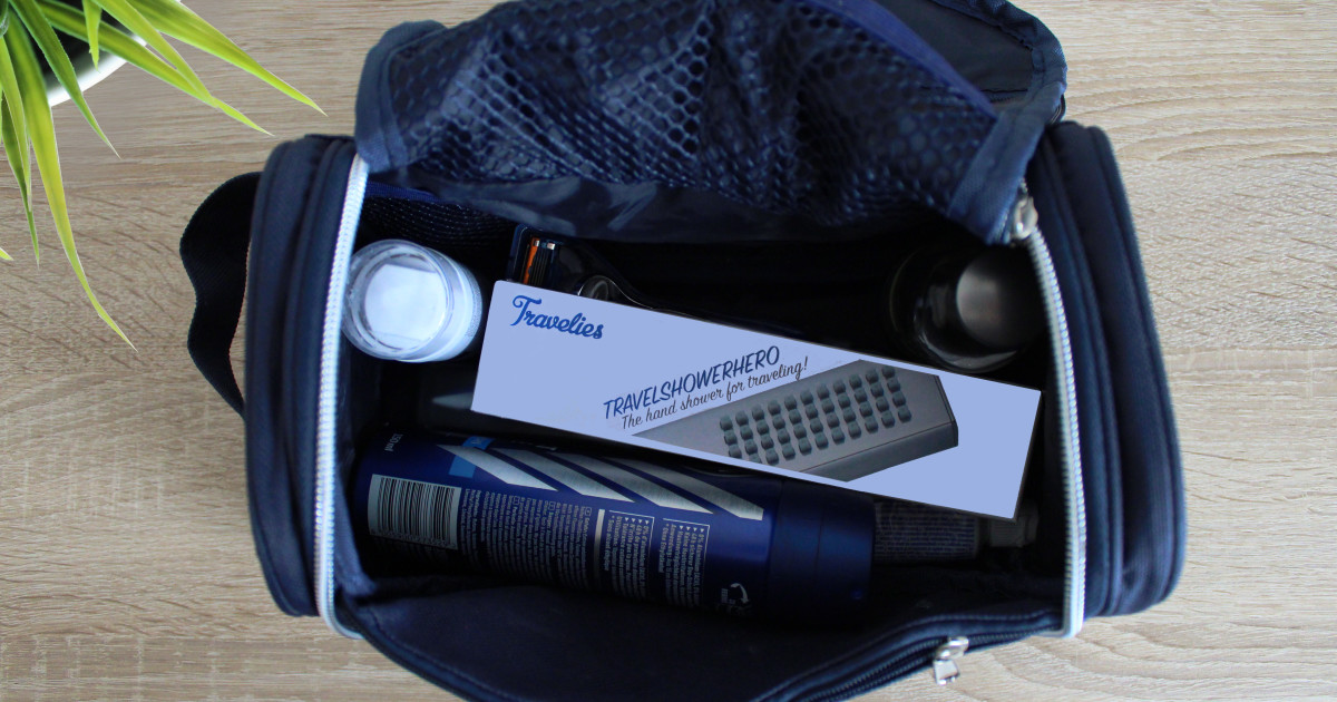 TravelshowerheroThe shower solution for travelers Indiegogo