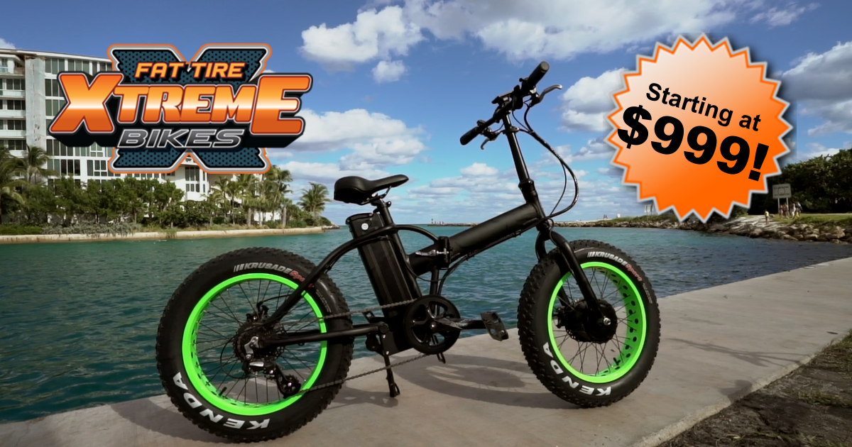 Front Wheel Drive Folding Electric Bike from 999! Indiegogo