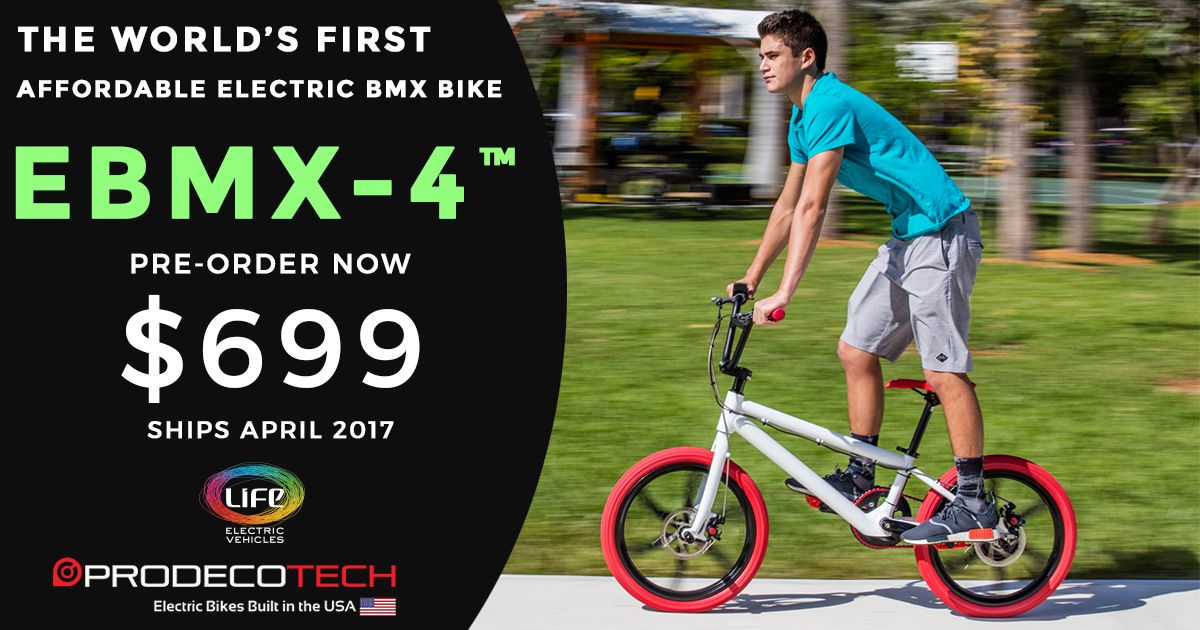 First USA Built Affordable Electric BMX Bike Indiegogo