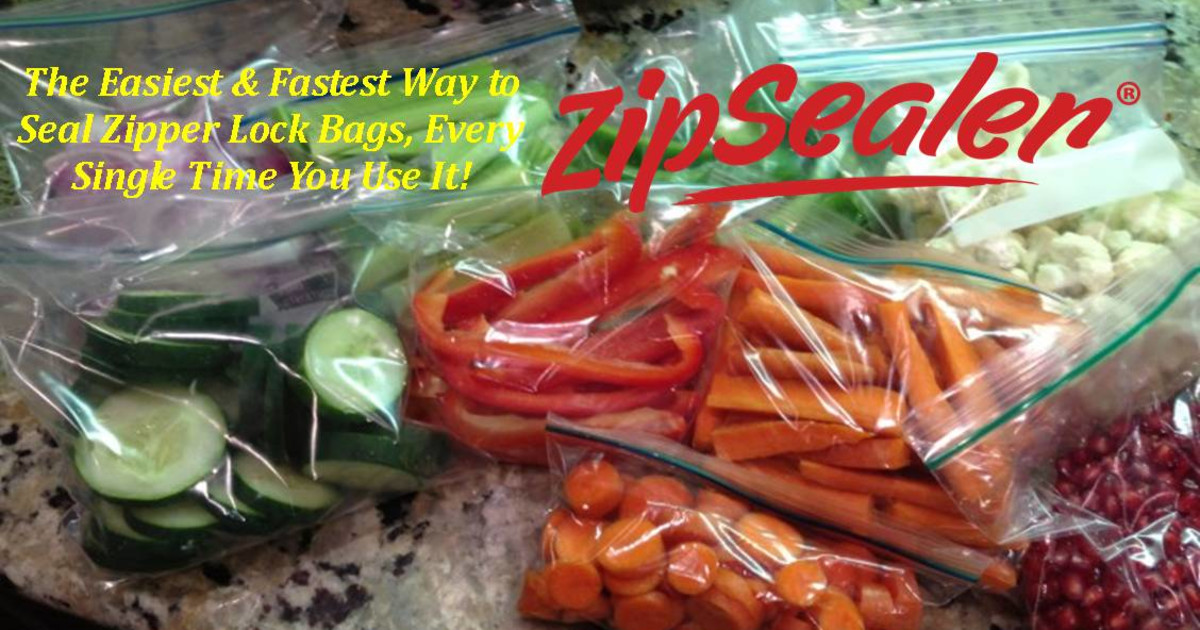 ZipSealer Seal Zipper Lock bags easily & quickly! Indiegogo