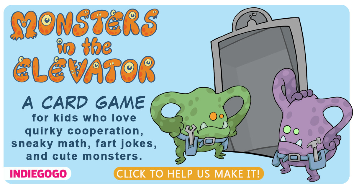 Monsters in the Elevator a Cooperative Card Game! Indiegogo