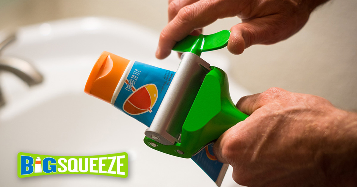 Big Squeeze First Ergonomic Tube Squeezer Indiegogo