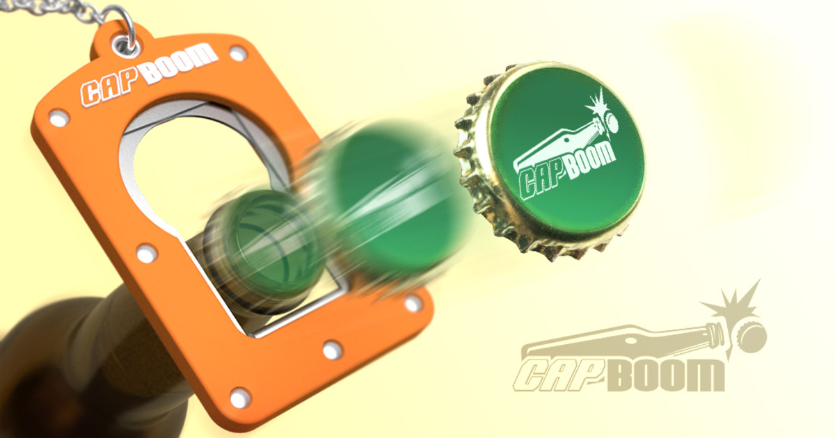 CAPBOOM The World's First Shooting Bottle Opener Indiegogo